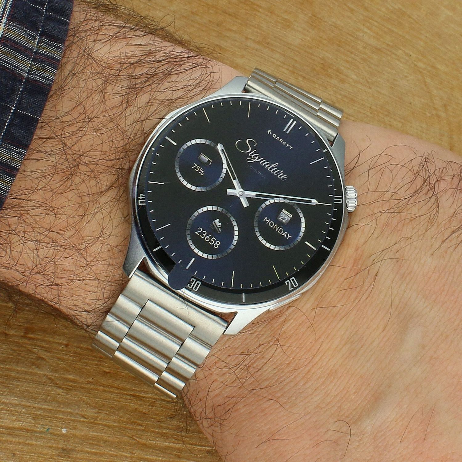 Zegarek  Garett Prime srebrny solid .jpg